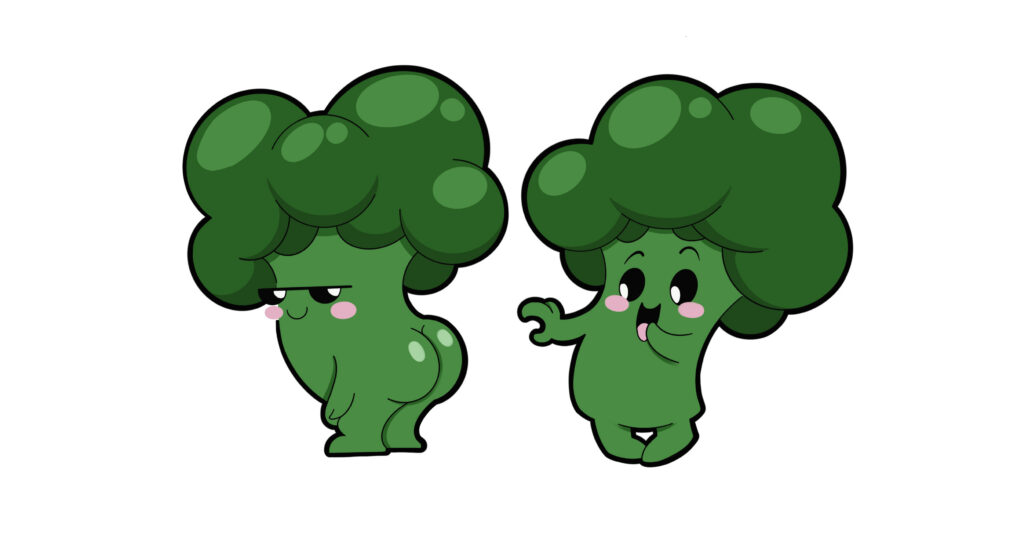 broccoli mannekes